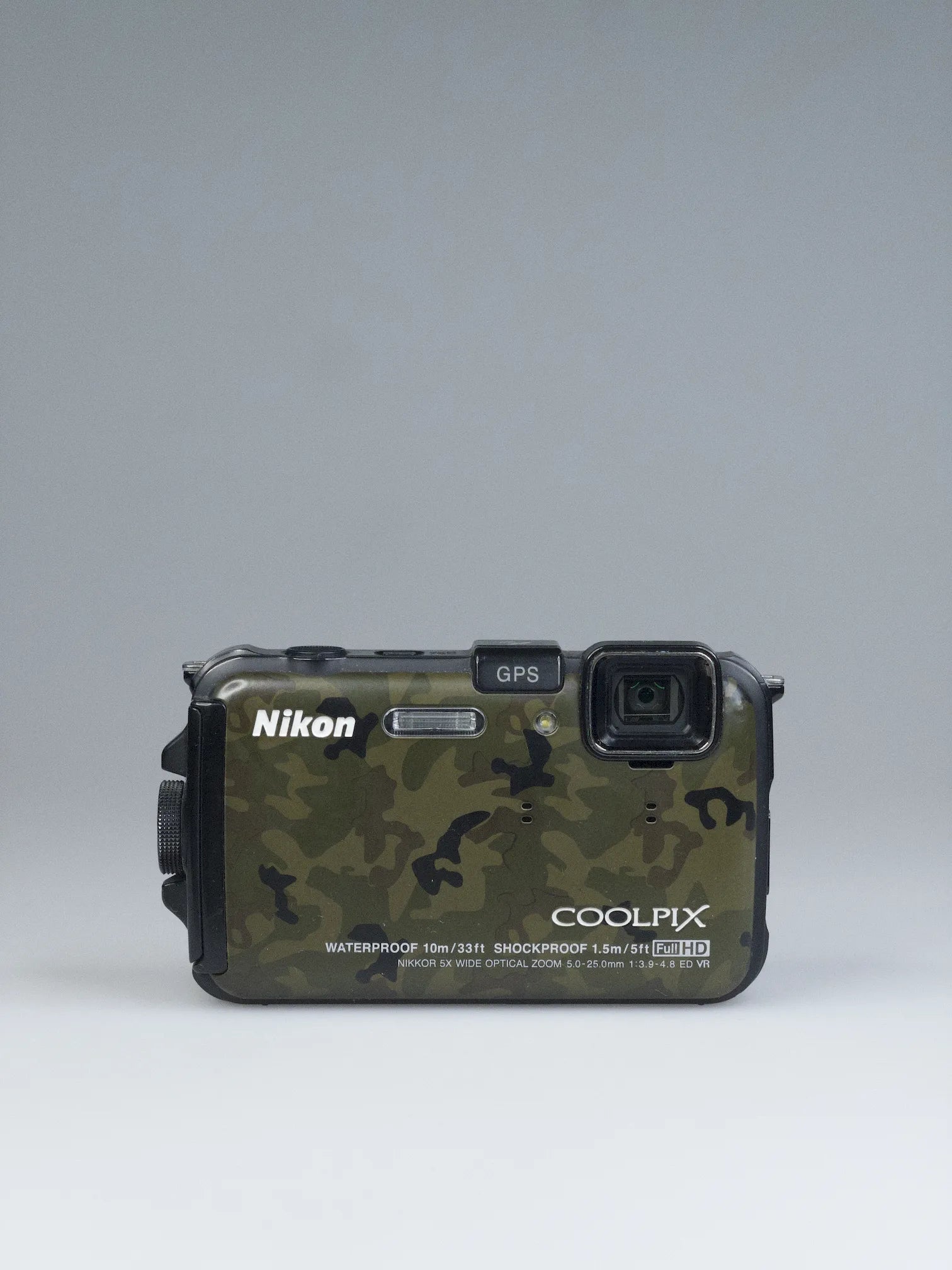 Nikon Coolpix AW100 2010s Digicam | Camo Waterproof GPS 16MP Nikon Coolpix AW100 2010s Digicam | Camo Waterproof GPS 16MP