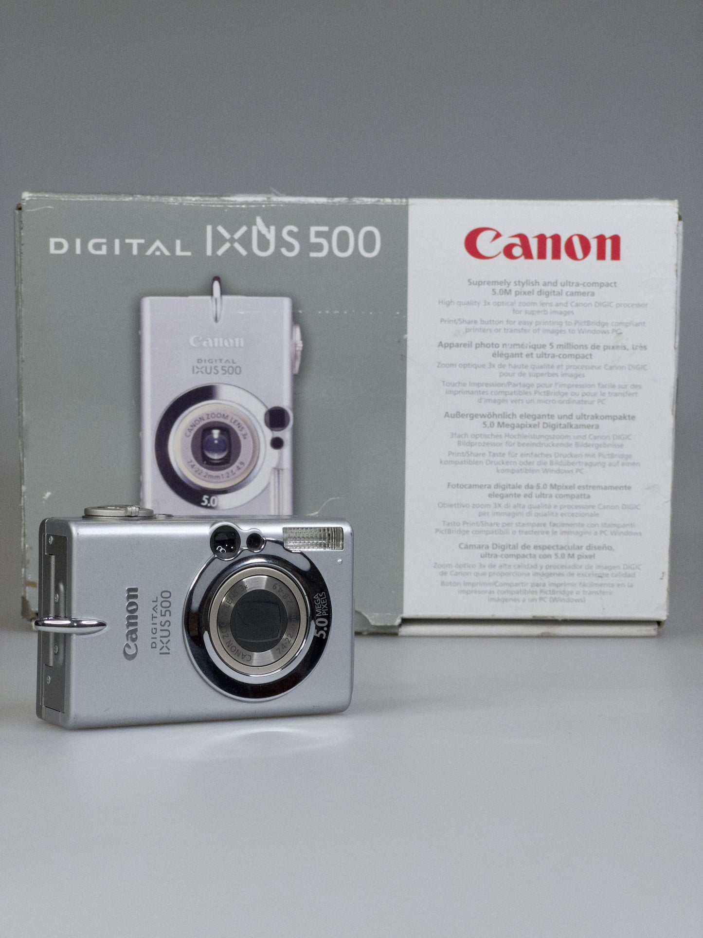 Canon Digital Ixus 500 | Canon PowerShot S500 Digital ELPH | Canon IXY Digital 500