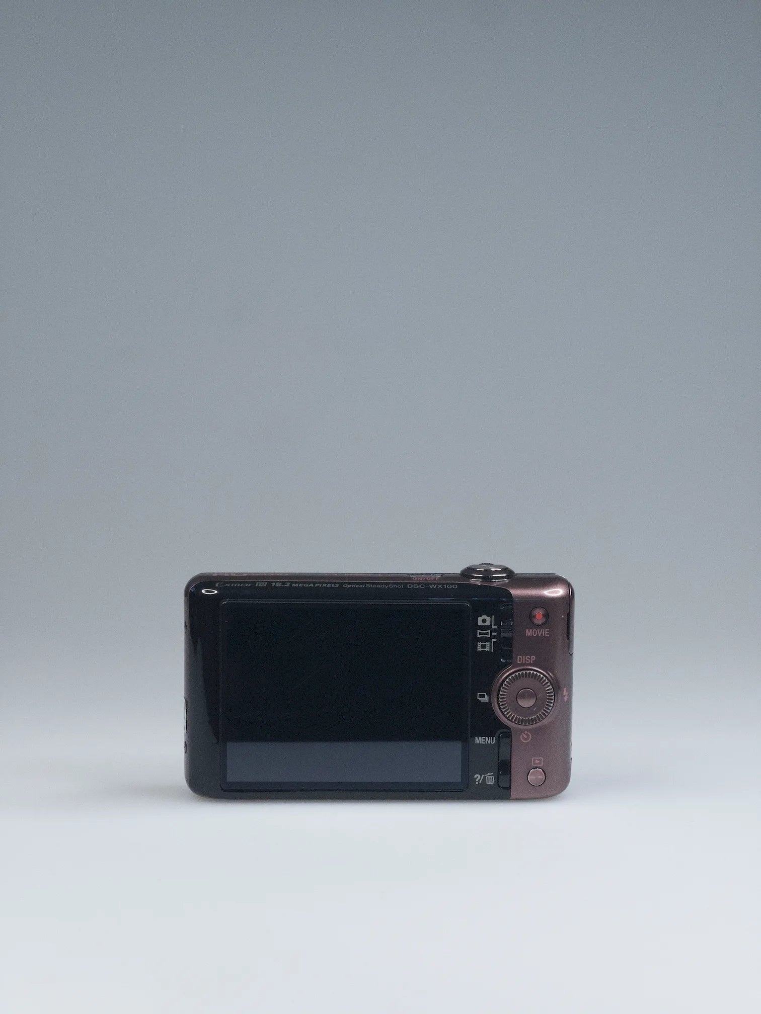 Sony Cyber-shot WX100 Digicam | Ultra-Slim 18MP Brown