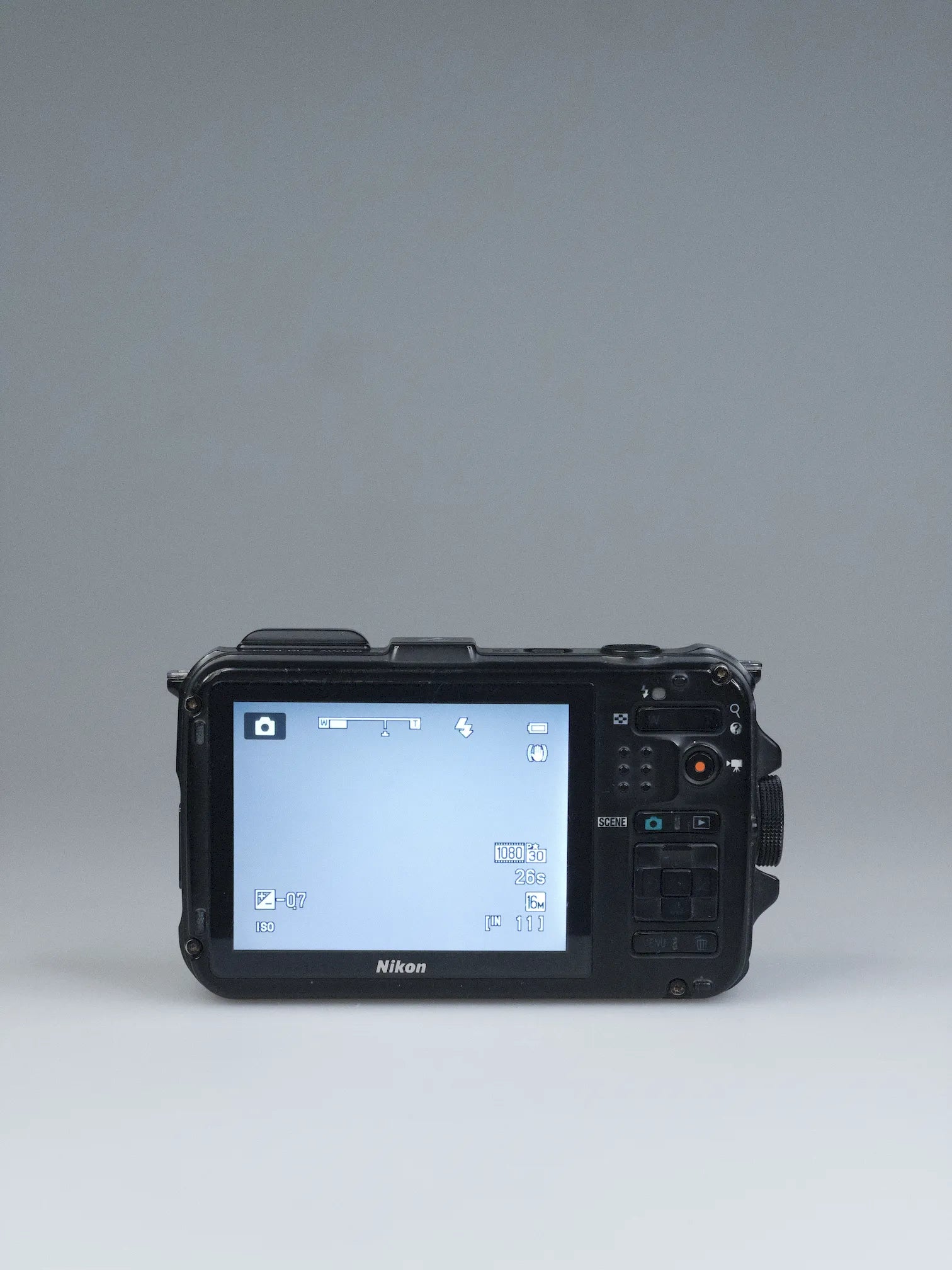 Nikon Coolpix AW100 2010s Digicam | Camo Waterproof GPS 16MP