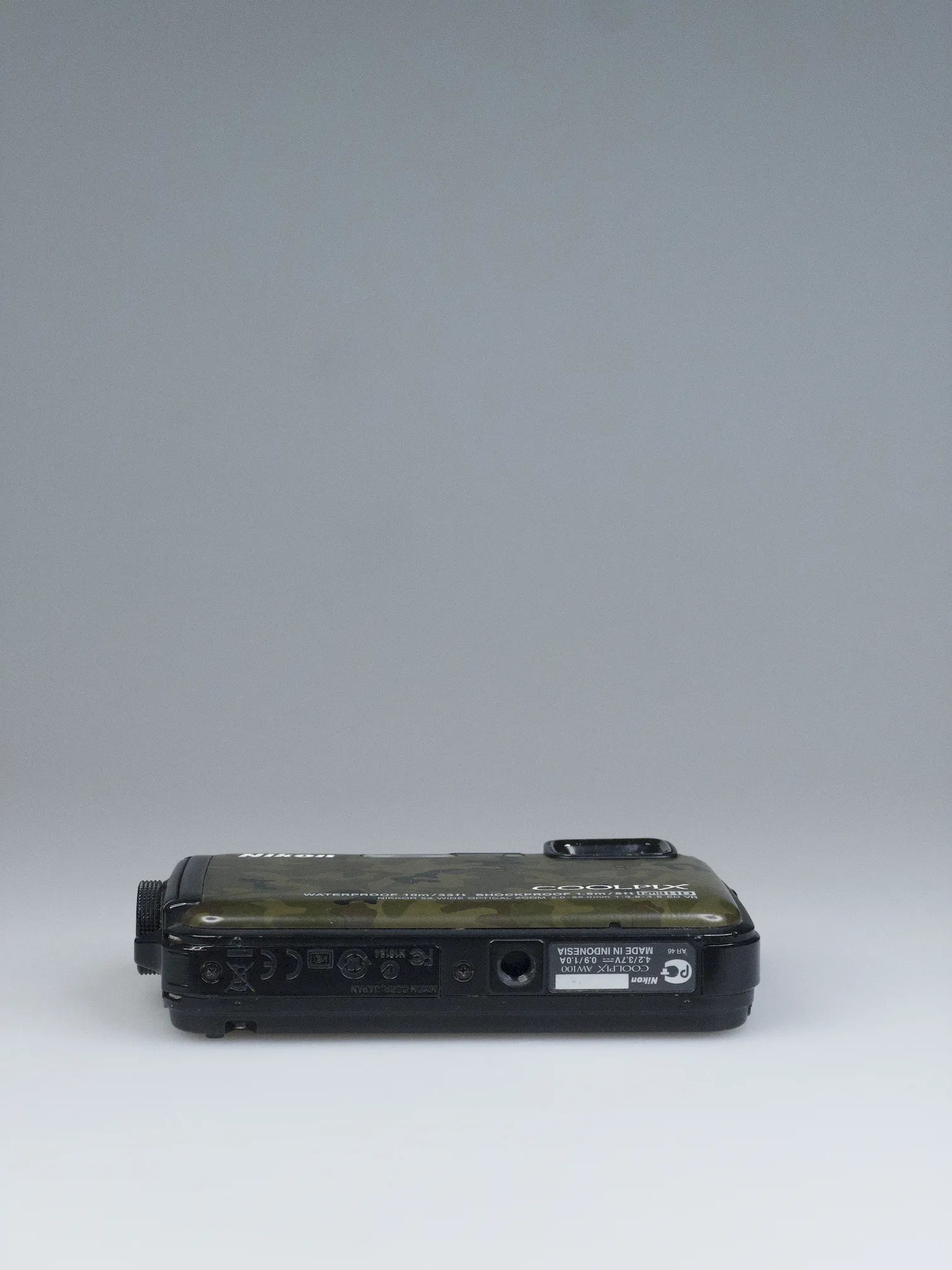 Nikon Coolpix AW100 2010s Digicam | Camo Waterproof GPS 16MP