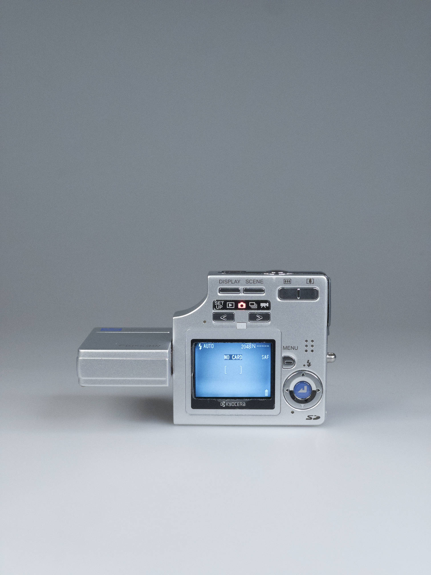 Kyocera Finecam SL300R Full Box Set | Swivel 3MP CCD 2003 Digicam